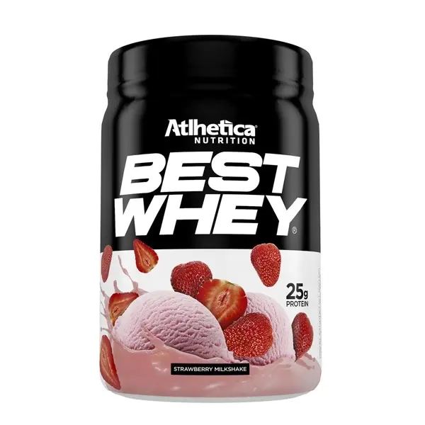 ATLHETICA BEST WHEY FRUTILLA 450GR
