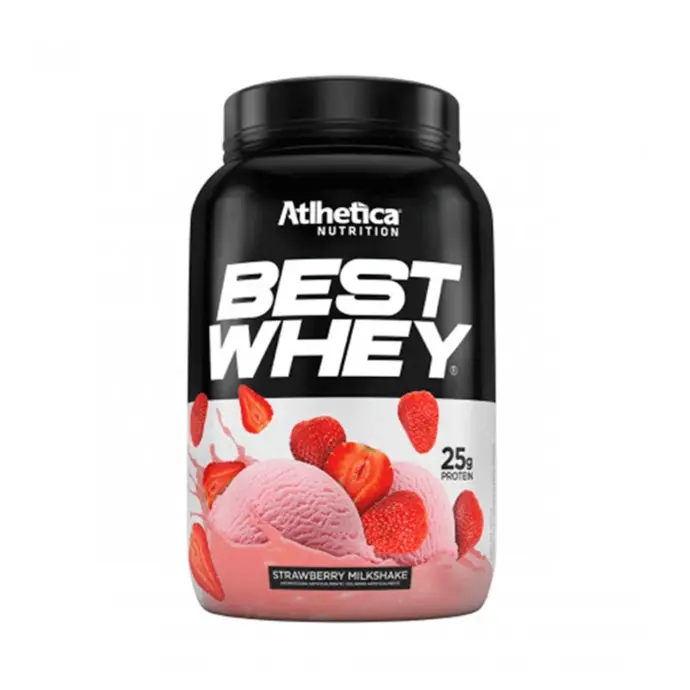 ATLHETICA BEST WHEY FRUTILLA 900GR