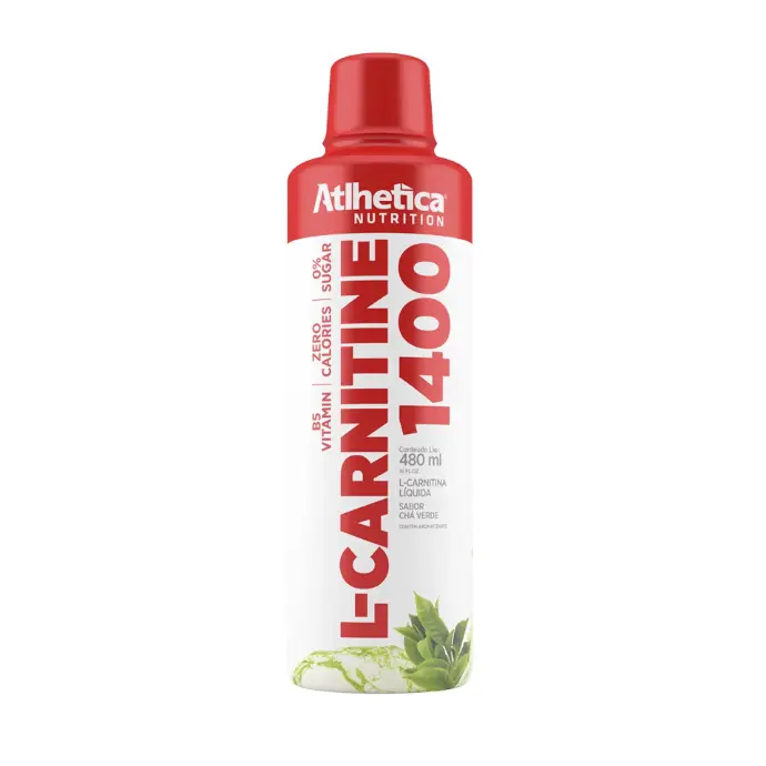 ATLHETICA L-CARNITINA 1400 Liq. Te Verde (480 ml)