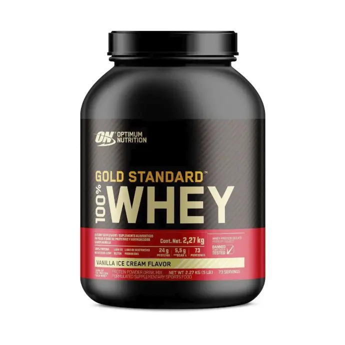 OPTIMUM NUTRITION GOLD STD WHEY VAINILLA 5LB