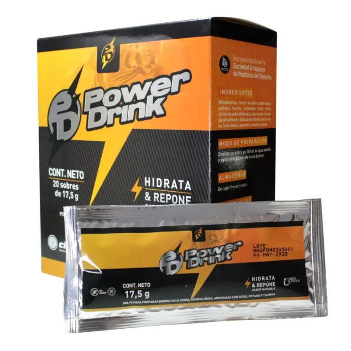 CIBELES POWER DRINK NARANJA CJA 20 SOBRES