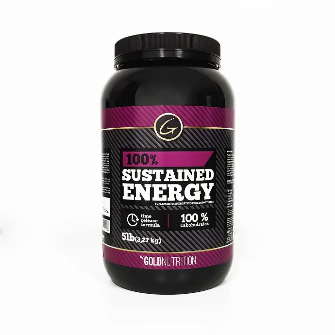 GOLD NUTRITION 100% SUSTAINED ENERGY NATURAL 5LB