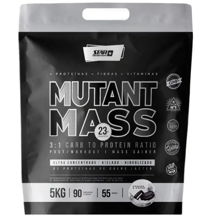 STAR NUTRITION MUTANTMASS COOKIES&CREAM 5KG
