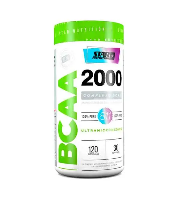 STAR NUTRITION BCAA 2000 120CT