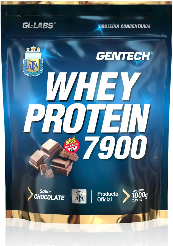 GENTECH Whey Protein 7900 AFA 1kg Chocolate