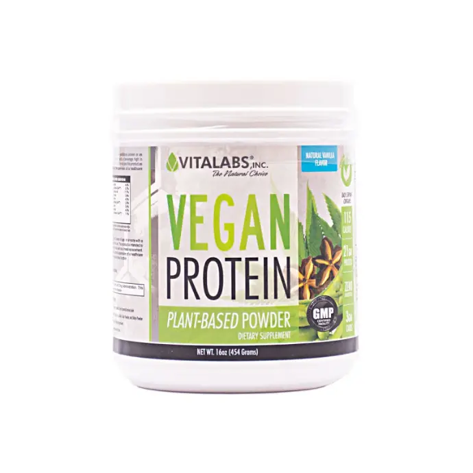 VITALABS VEGAN WHEY PRO VAINILLA 1LB