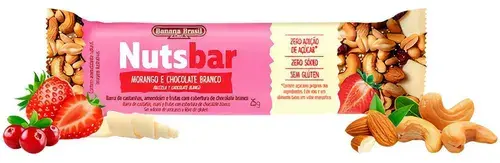 NUTSBAR Barra Frutilla & Choco Blanco