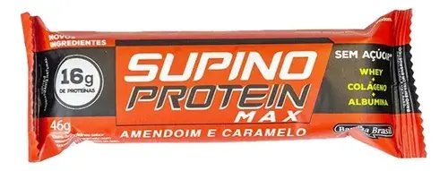 SUPINO Barra Proteina Mani Caramelo