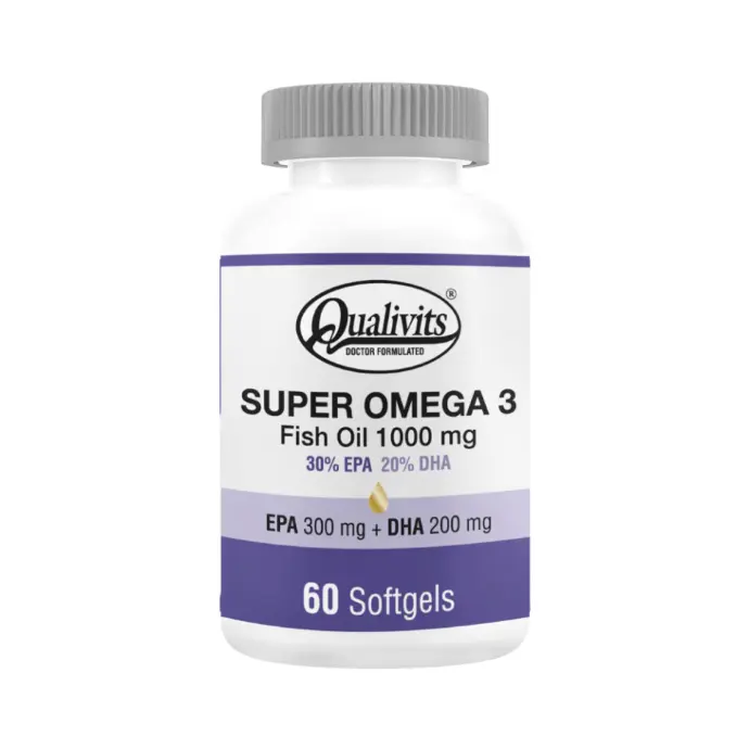 QUALIVITS Super Omega 3 60 Soft.