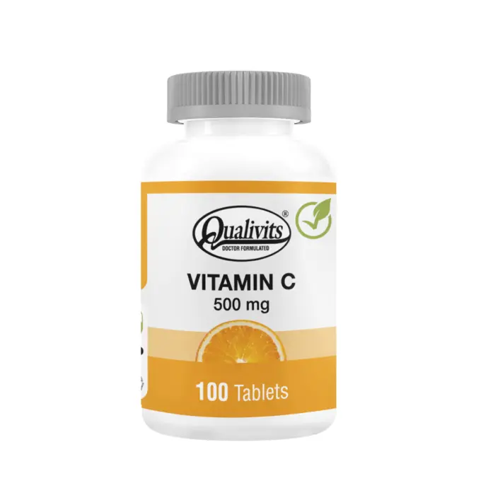 QUALIVITS Vitamina C - 500 mg 100 Tabs.