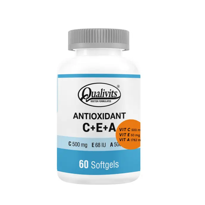 QUALIVITS Antioxidant C+E+A 60 Soft.