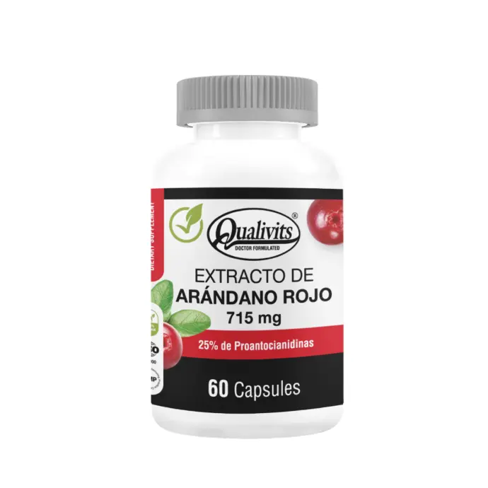 QUALIVITS Arandano Rojo 60 Caps.