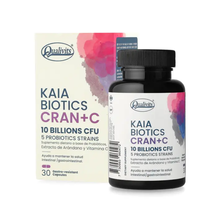 QUALIVITS KAIA PROBIOTICO CRAN + C 30 Caps