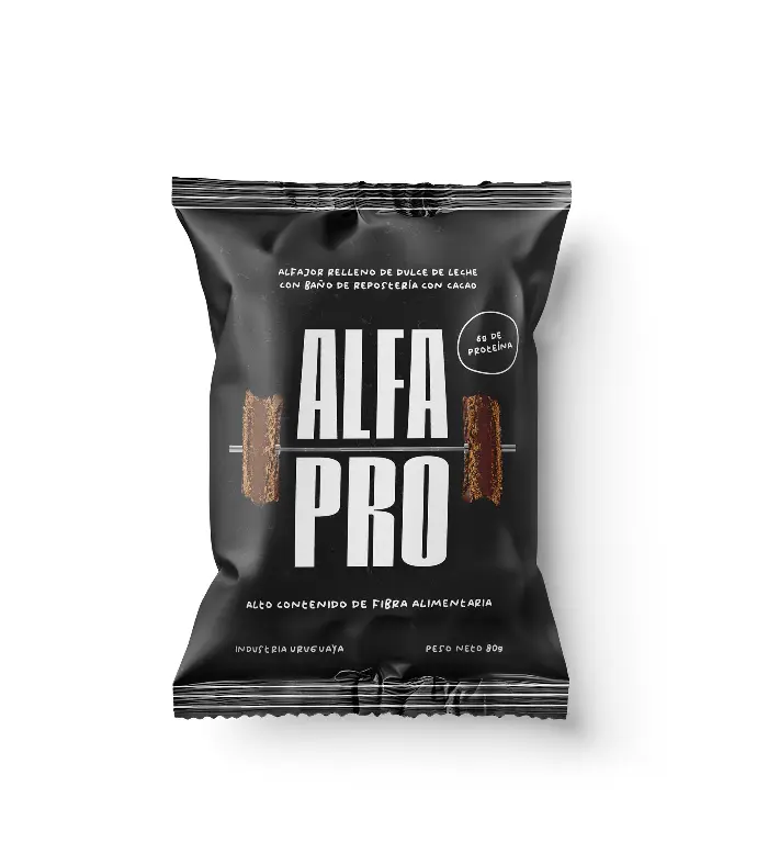 ALFAPRO Alfajor Chocolate 80 gr