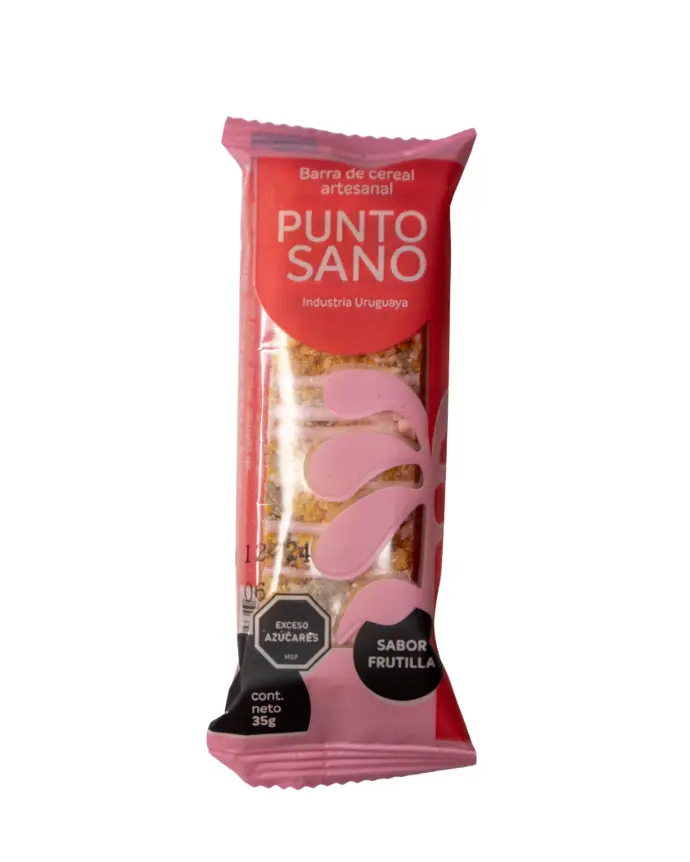 (PSAN0018) PUNTO SANO Barra Cereal 35gr Frutilla