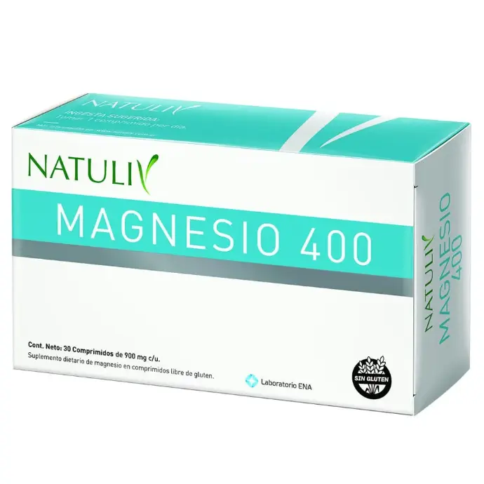 NATULIV ENA MAGNESIO PLUS 400 MG 30 CAPS