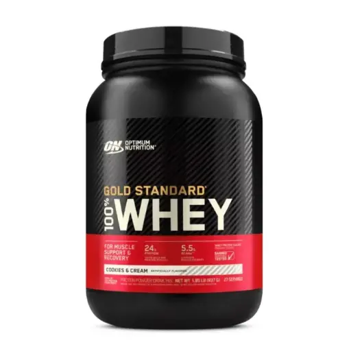 [OPT02863] OPTIMUM NUTRITION GOLD STD WHEY COOKIES&CREAM 2LB