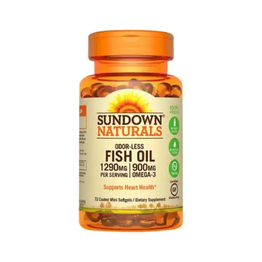 [SUN03720] SUNDOWN NATURALS FISH OIL 1000 MG 72 Caps
