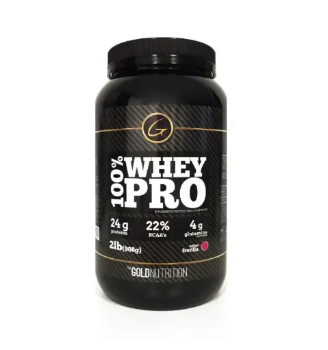[GOL61003] GOLD NUTRITION WHEY PRO FRUTILLA 2LB