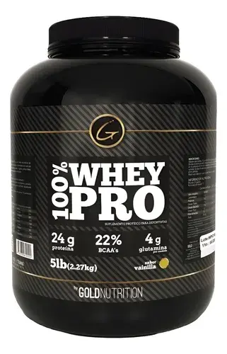 [GOL61002] GOLD NUTRITION WHEY PRO VAINILLA 5LB