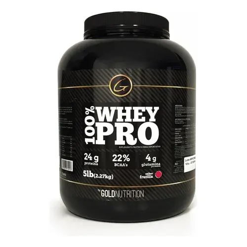 [GOL61004] GOLD NUTRITION WHEY PRO FRUTILLA 5LB