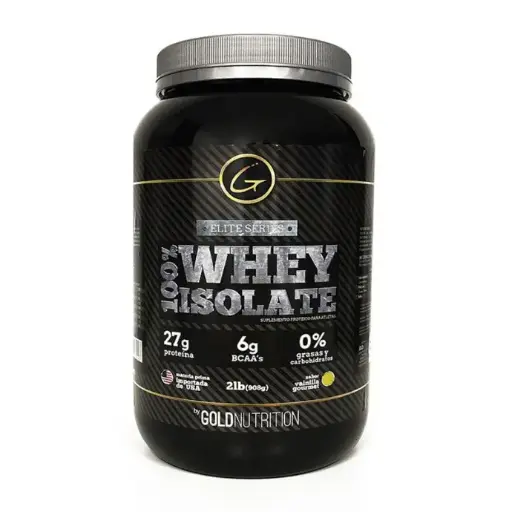 [GOL61009] GOLD NUTRITION WHEY ISOLATE VAINILLA 2LB