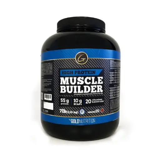 [GOL61021] GOLD NUTRITION HPRO MUSCLE BUILDER CHOCOLATE 7LB