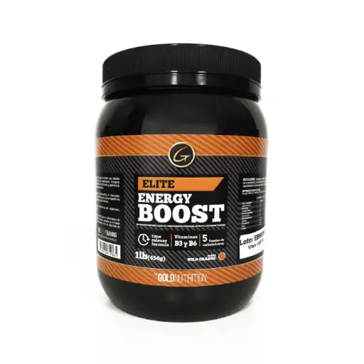 [GOL61016] GOLD NUTRITION ENERGY BOOST WILD ORANGE 1LB