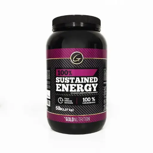 [GOL61019] GOLD NUTRITION 100% SUSTAINED ENERGY NATURAL 5LB