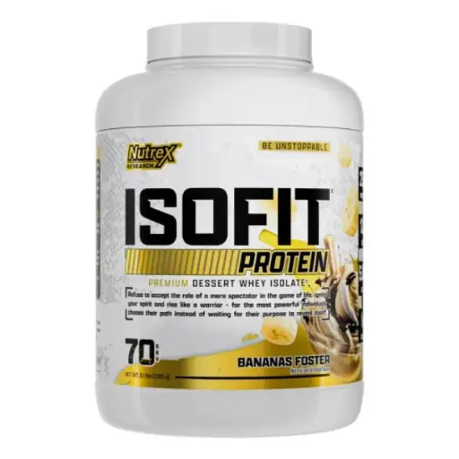 [NUT7596] NUTREX ISOFIT BANANA 5LB