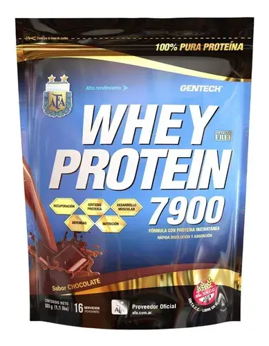[GEN00421] GENTECH Whey Protein 7900 AFA 0.5kg Chocolate