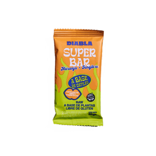 [DIAB92217] DIABLA SUPER BAR Naranja & Jengibre