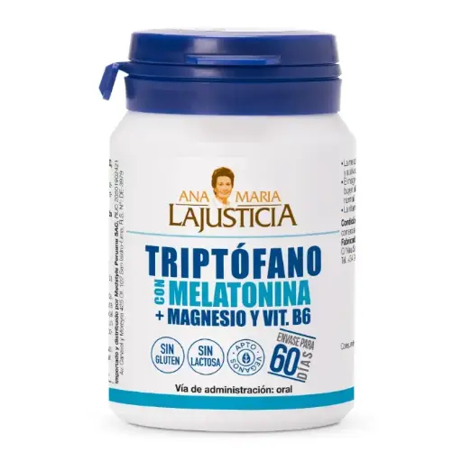 [ALJ80799] AMLJ Triptofano c/Melatonina Mg+B6 x 60 comp.