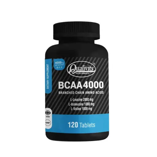 [TKT1073-120] QUALIVITS BCAA 4000 120 Tabs.