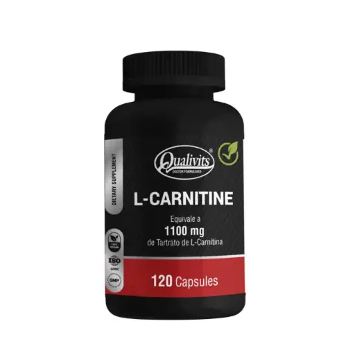 [TKC1431-120] QUALIVITS L-Carnitine 250 mg 120 Caps.