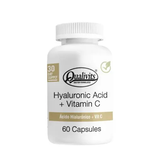 [TKC1507-060] QUALIVITS Hyaluronic Acid + Vitamin C 60 caps