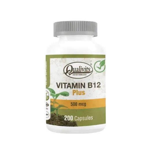[TKC1816-200] QUALIVITS Vitamina B12 Plus 500 mcg