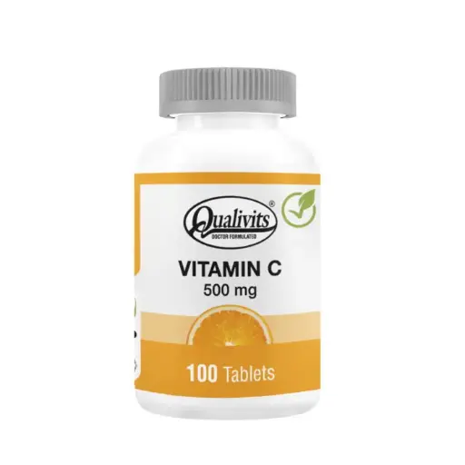 [TKT0981-100] QUALIVITS Vitamina C - 500 mg 100 Tabs.
