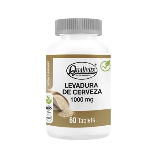 [TKT0999-060] QUALIVITS LEVADURA DE CERVEZA 500 mg 60 Tabs.