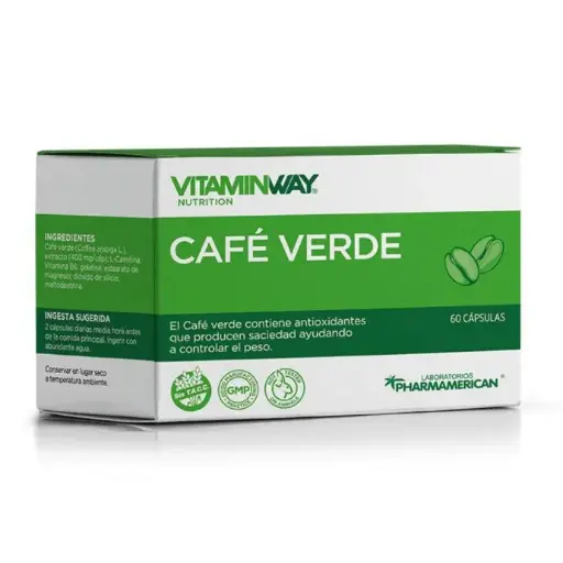 [VWAY0230] VITAMINWAY Café Verde x 60 caps.