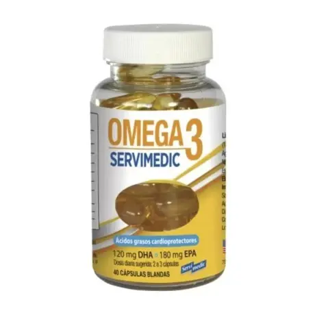 [SERV156620] SERVIMEDIC Omega 3 40 caps
