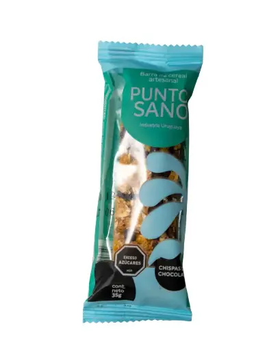 [PSAN0025] (PSAN0025) PUNTO SANO Barra Cereal 35gr Chocolate