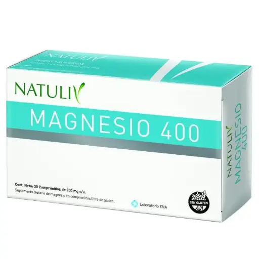 [ENAN0976] NATULIV ENA MAGNESIO PLUS 400 MG 30 CAPS
